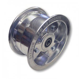 Azusa 6" Aluminum Tri-Star Wheel w / 5 / 8" Ball-Bearing