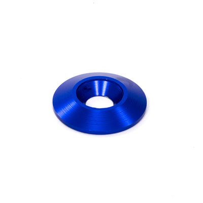 Conical washer, 8mm or 5 / 16" hardware (blue)