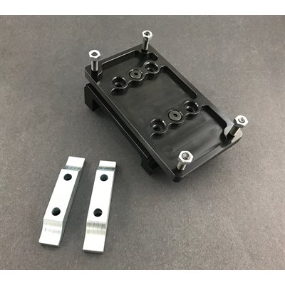 4-cycle Angled Motor Mount, International 15 degree 3 / 4" top plate