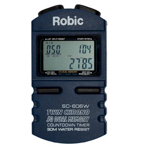 Robic 606W 50 Dual Memory Stopwatch