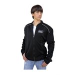 Kart Racewear Adult Premium Karting Jacket, Black w /  Silver