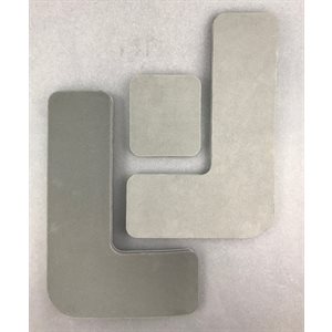 Foam Seat Padding Set (3 pcs) 1 / 2"