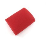Prefilter, foam 3" x 5" (red)