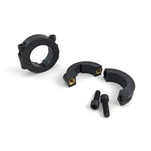 Axle lock collar, 1-1 / 4" nylon (black)