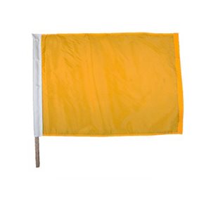 Racing Flag, Yellow 24" x 24"